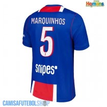 Camisa de time de futebol Paris Saint-Germain Marquinhos #5 Replicas 1º Equipamento 2026-27 Manga Curta